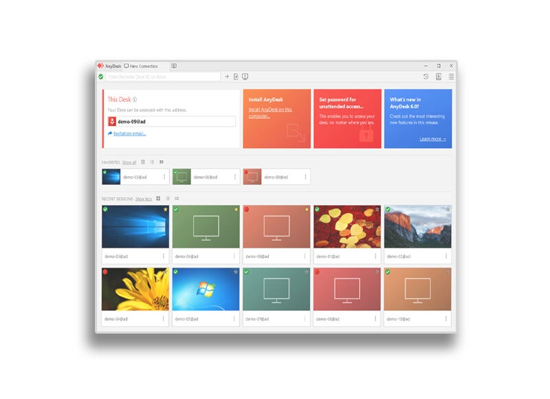 Desktop Remoto Anydesk